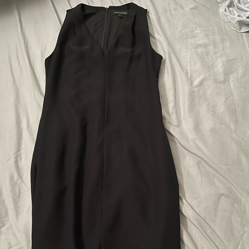 Sleeveless black dress - Banana Republic